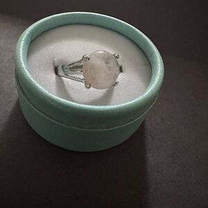 Ring with Pink QuartzStone